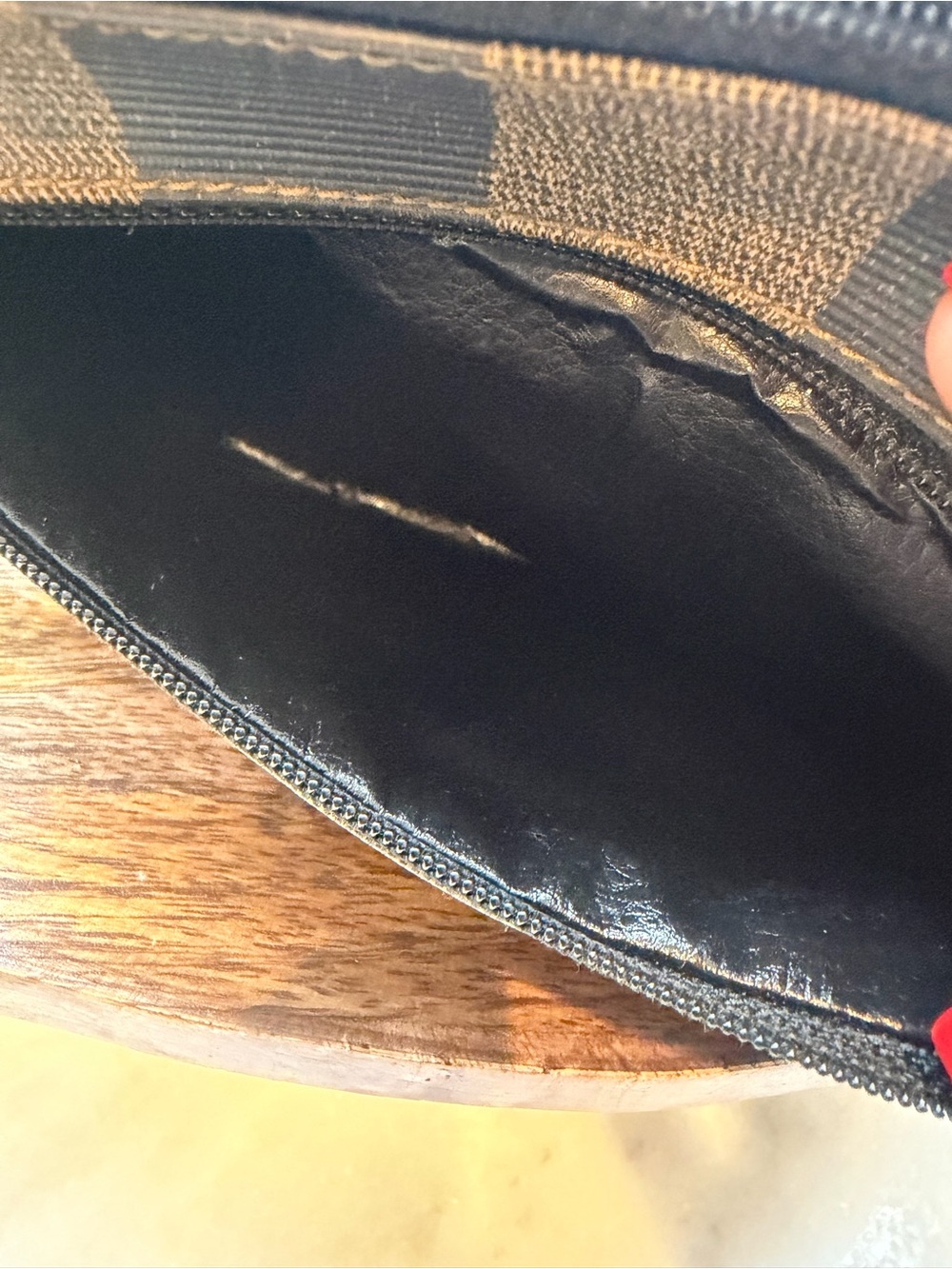 Vintage Fendi PenguinPouch in Black and Brown - Picture 7 of 11